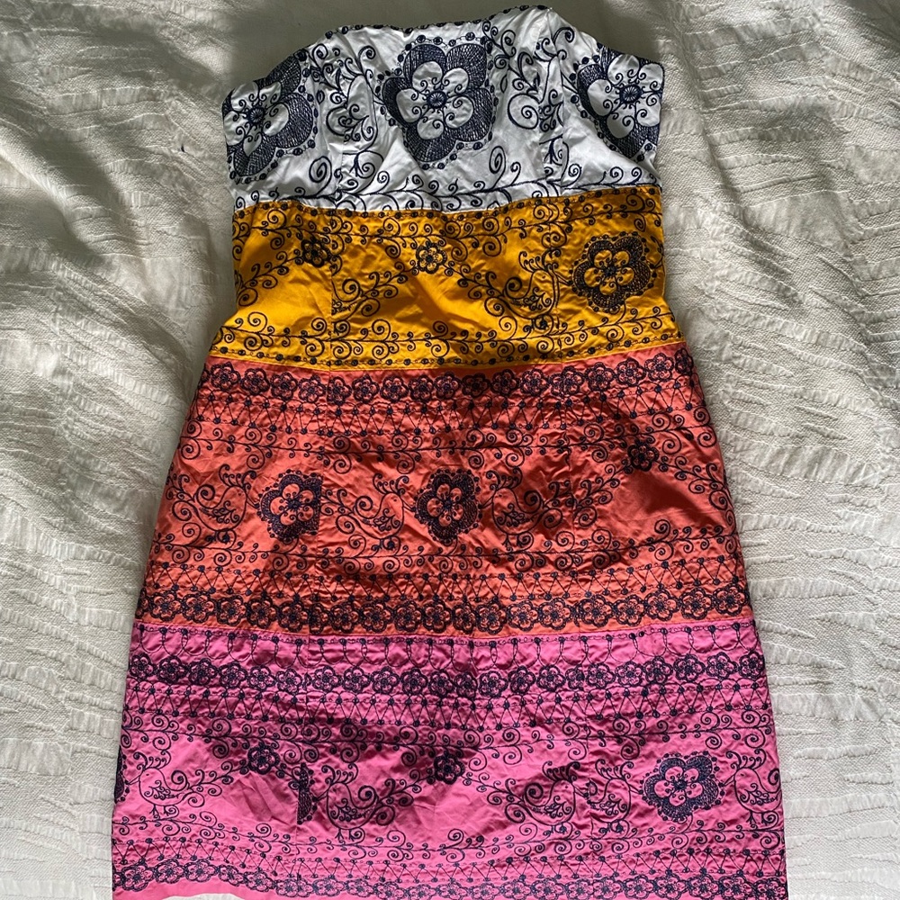 Lilly Pulitzer strapless dress size 2